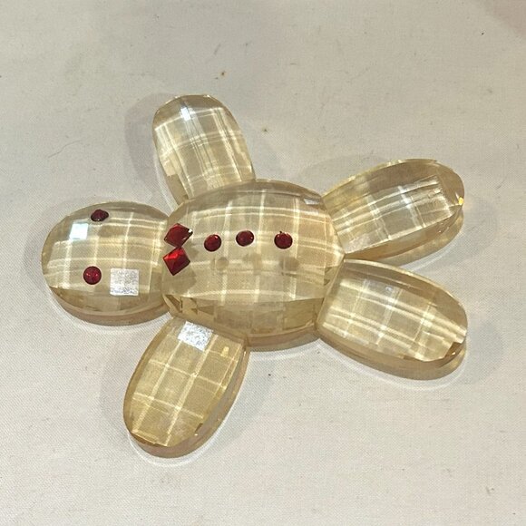 Simon Design Gingerbread Crystal Paperweight - Picture 2 of 6